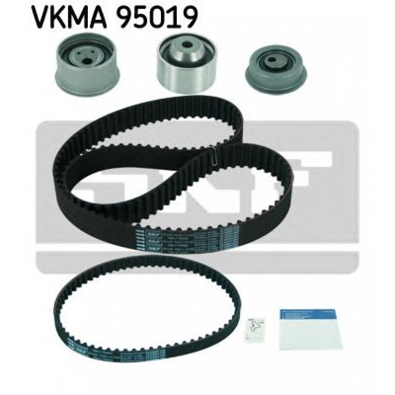 VKMA 95019 SKF Комплект (ремінь+ролики)